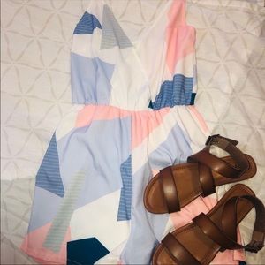 Geometric romper